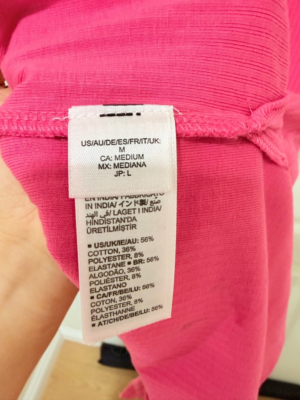 Sleeveless Square-Neck Hot Pink Midi Dress NWT Size M - Picture 4 of 6